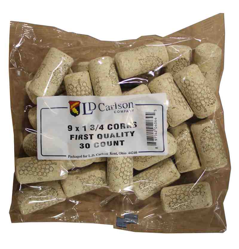 Corks - 9X1 3/4 First Quality