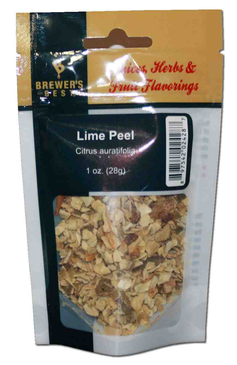 Brewer'S Best Lime Peel 1 Oz