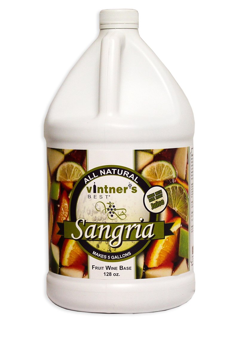 Vintner's Best Sangria Fruit Wine Base 128 oz