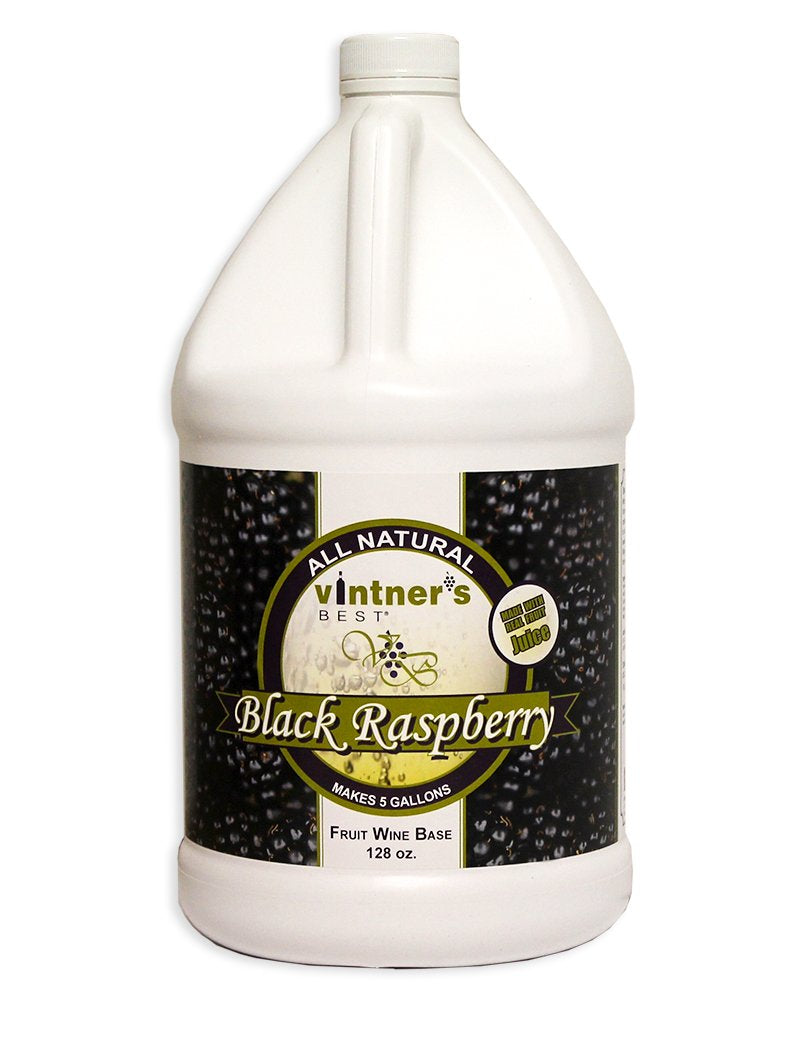 Vintner's Best Black Raspberry Fruit Wine Base 128 oz