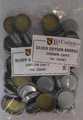 Silver Crown Caps (144 Ct.)