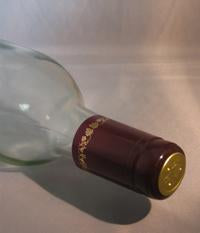 Burgundy/Gold Grapes Pvc Shrinkcapsules (Bag Of 30)