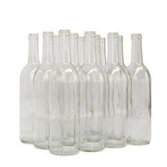 750 Ml Clear Wine Bottles (12/Case)