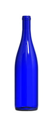 Classic Cobalt Blue Hock Bottle