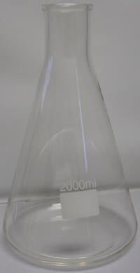 Erlenmeyer Flask - 2000Ml (Accommodates #10 1/2 Stopper)