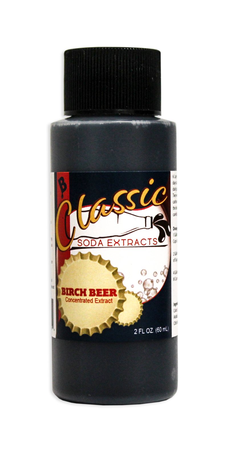 Birch Beer Soda Drink Extract 2 Oz